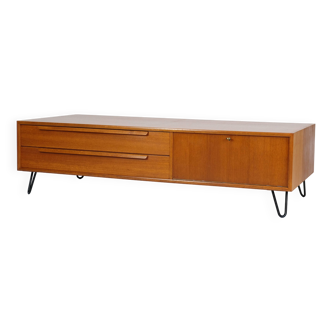 Mid-Century Teak HiFi Lowboard by WK Möbel - 1960s