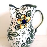 Pitcher with a pinched ceramic beak
