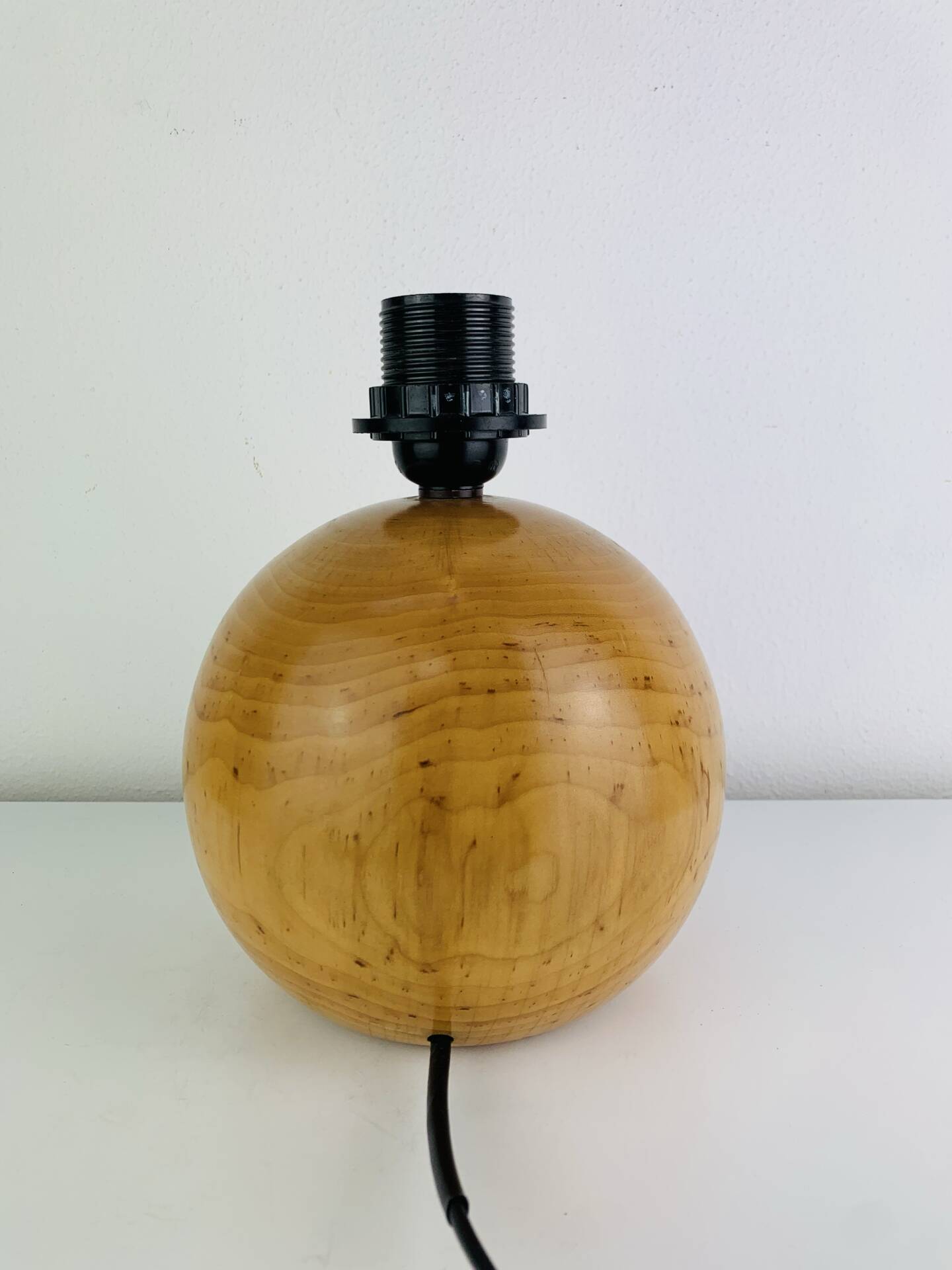 Wooden ball lamp SCE 1980s