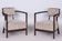 Czech Art Deco Beech Armchairs by H. Kučerová-Záveská, 1980s, Set of 2