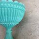 Opaline sugar bowl