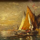 Port of Calais early 19th century - Smuggling of Lace Trades L