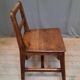 Rustic wooden chair