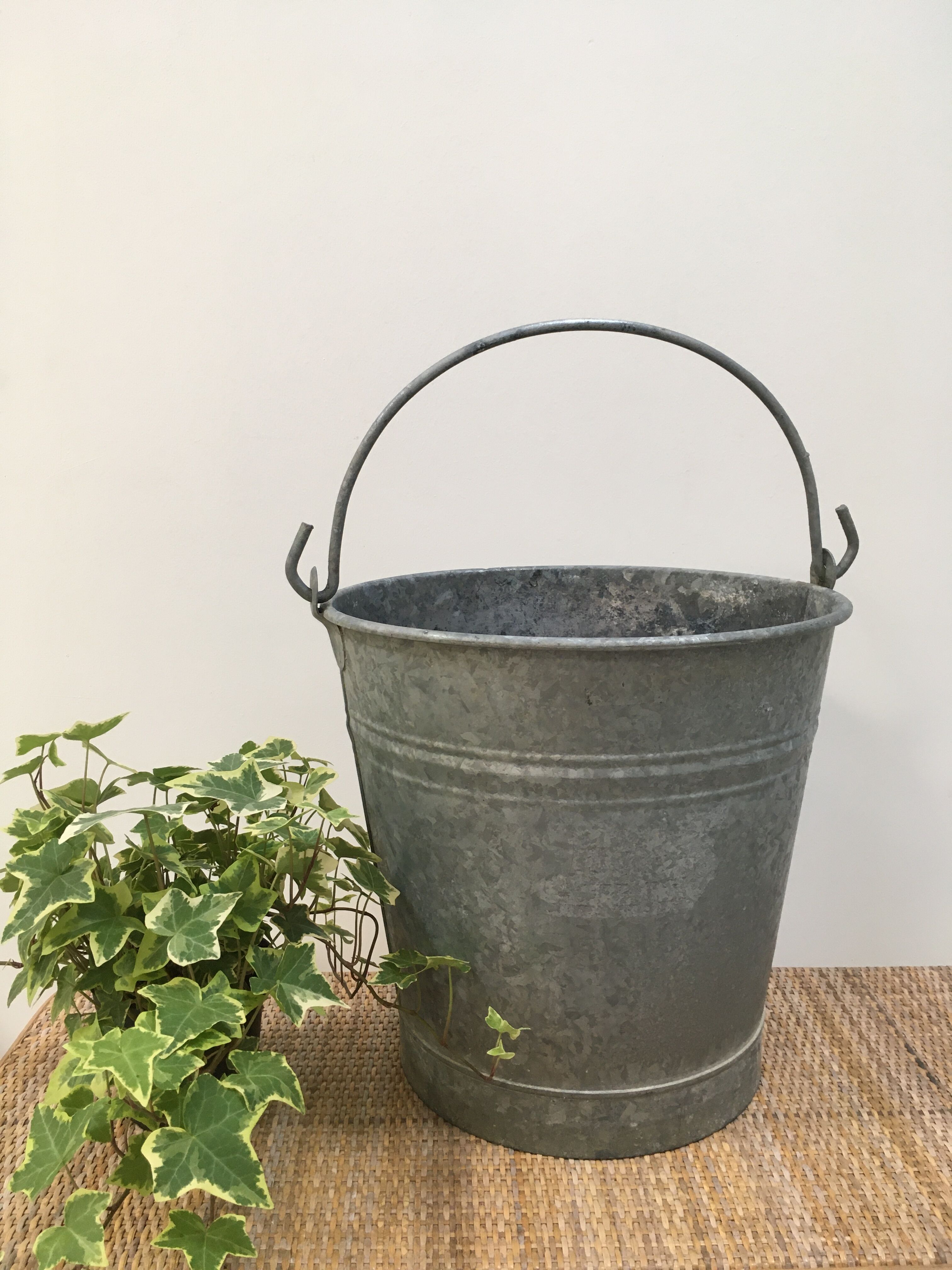 Vintage zinc bucket