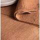 Antique Harvest Tablecloth in Pure Hemp, Tinted in Terracotta