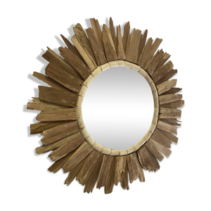 Miroir en bois flotté