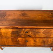 19th Century German Walnut Chest of Drawers – Fully Restored, French Polish