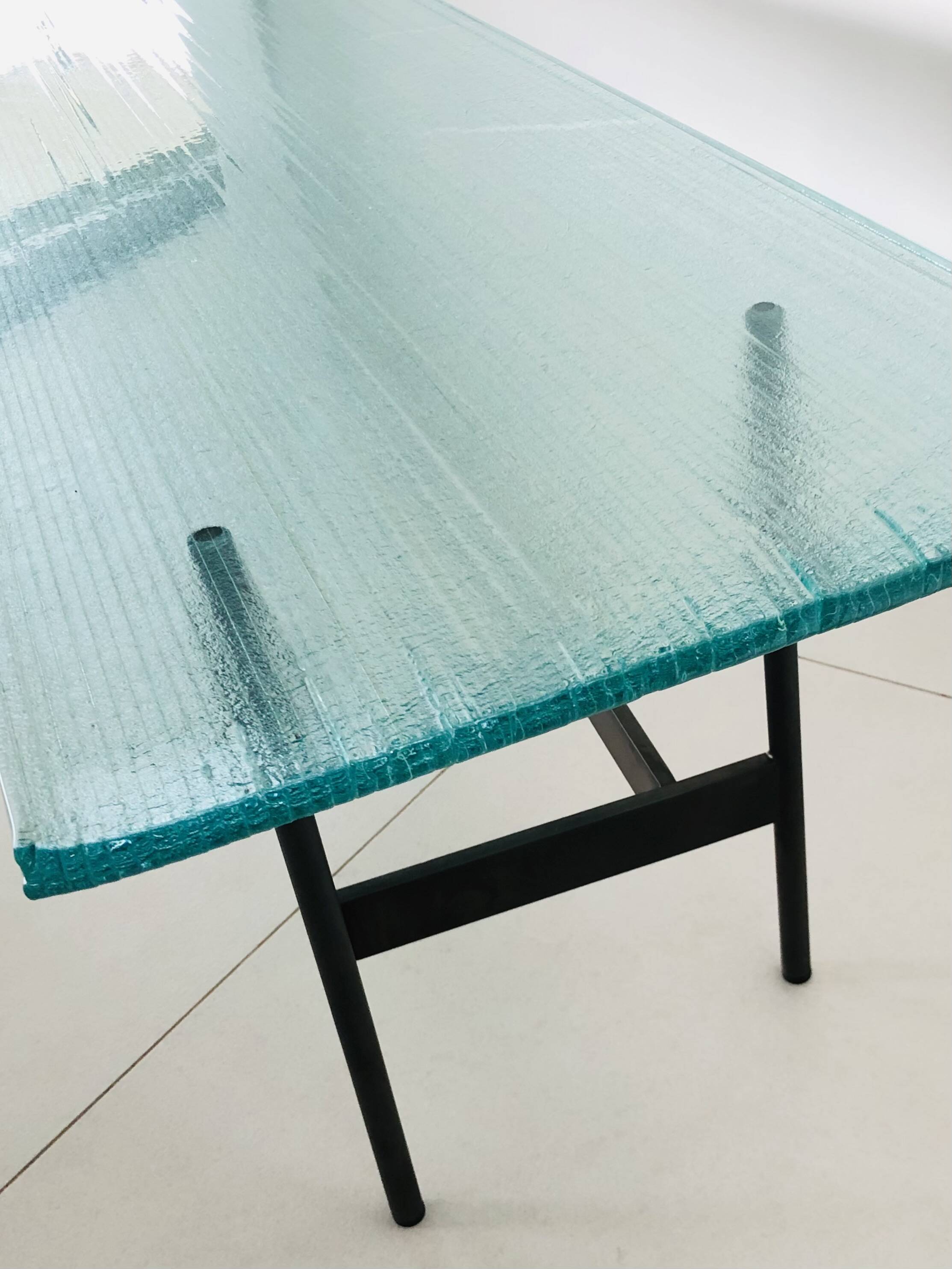 Waves series coffee table by Ludovica and Roberto Palomba for Fiam, Italy post 2000