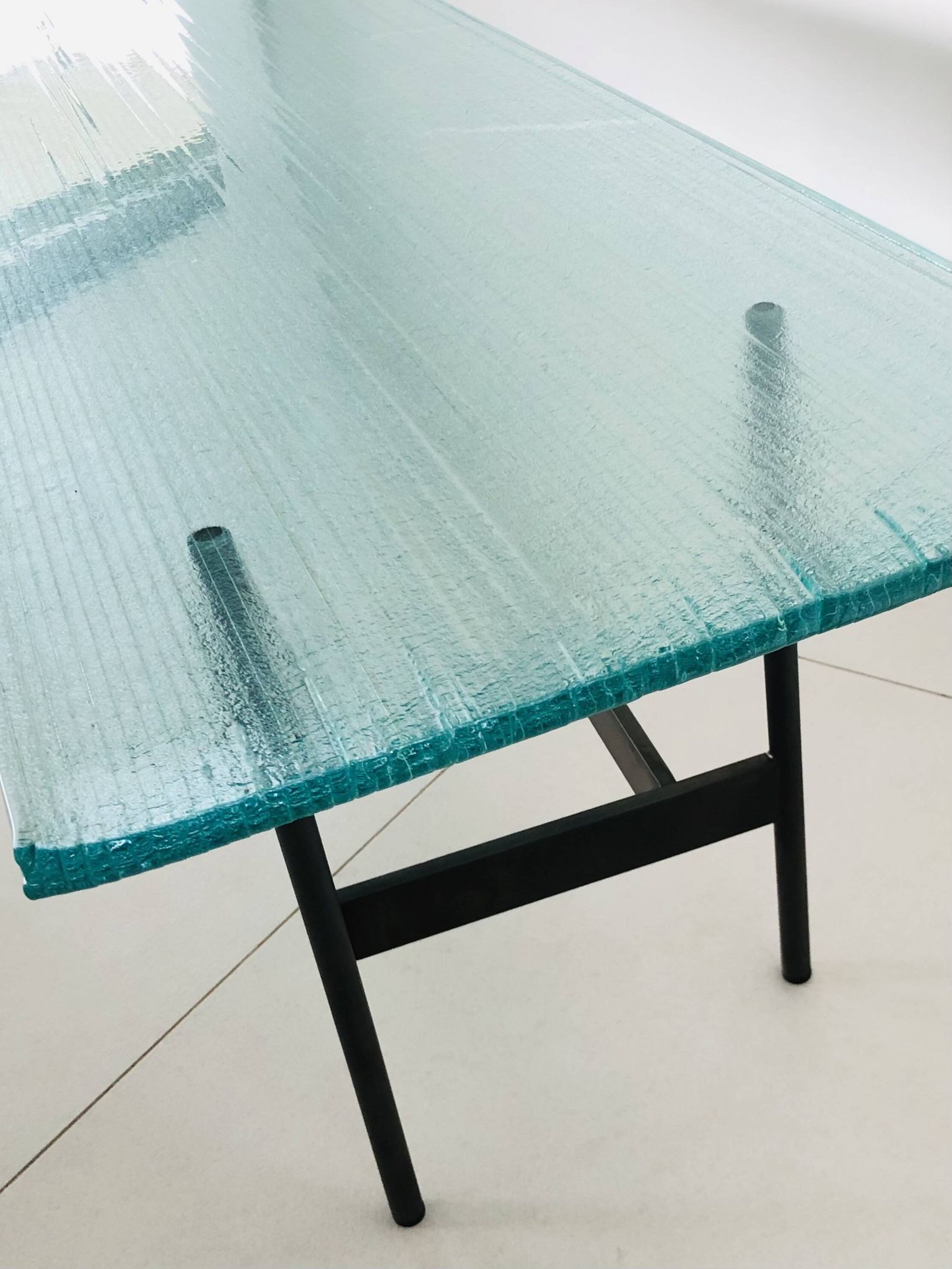 Waves series coffee table by Ludovica and Roberto Palomba for Fiam, Italy post 2000