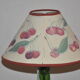 Lampe bouteille en verre vert