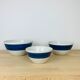 3 Koka ceramic salad bowls by Rörstrand Sweden, Scandinavian