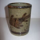 Vase à décor de poisson