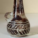 Olivier ceramic lamp, small vintage design from the 60s