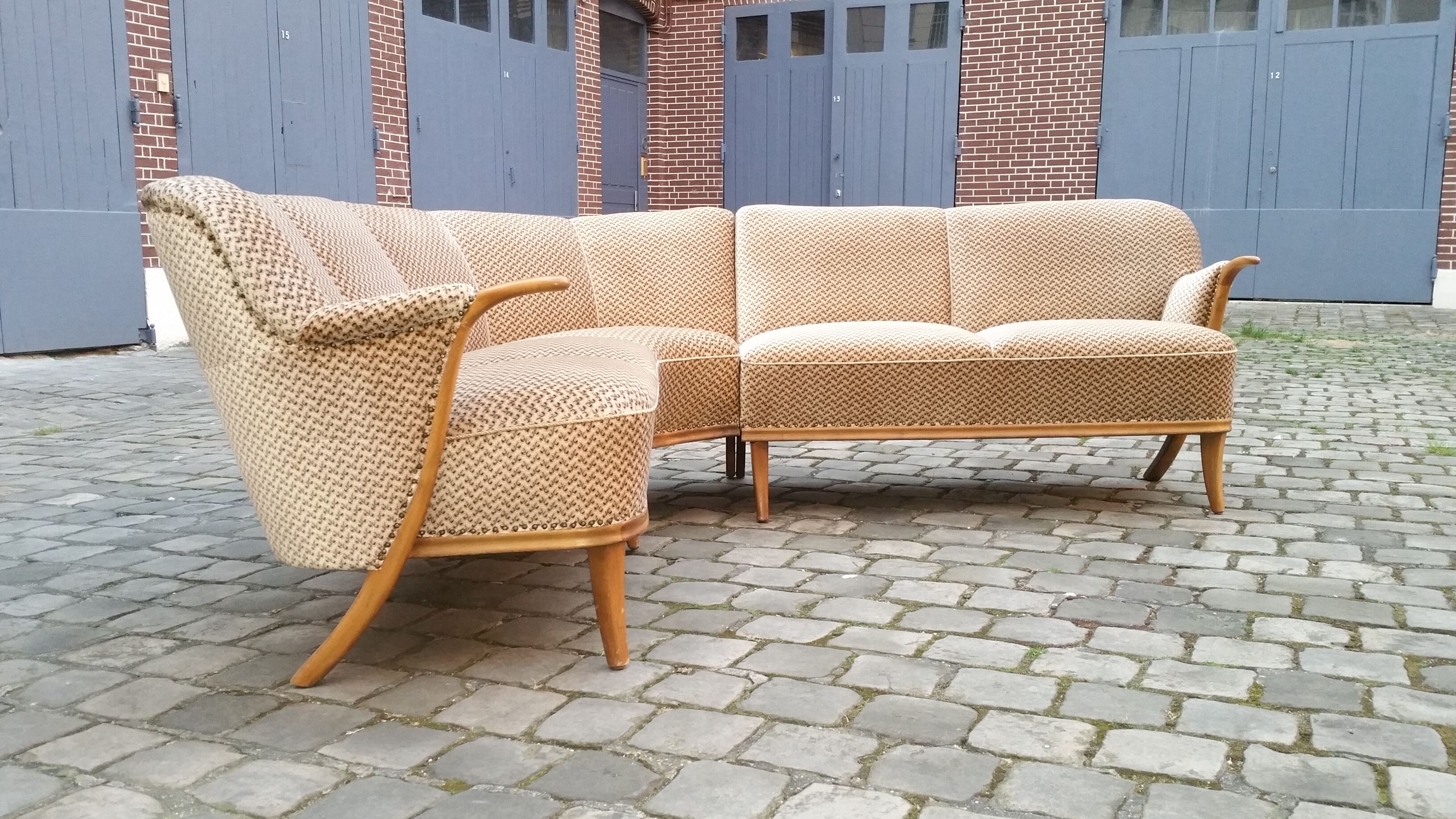 Sculptural years 50-60 vintage chairs design Penguin