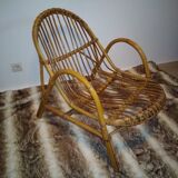Scandinavian rattan chair
