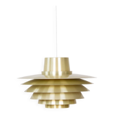 Suspension vintage danoise XL Vérone par Svend Middelboe, Nordisk Solar, 1962