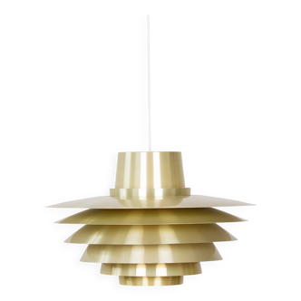Suspension vintage danoise XL Vérone par Svend Middelboe, Nordisk Solar, 1962