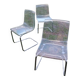 Lot de 3 chaises tobias de carl öjerstam pour ikea années 90