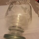 Large crystal glass size