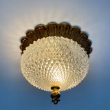 Vintage diamond tip ceiling lamp