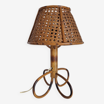 Old bamboo lamp