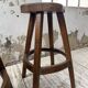 Pair of Henri Bataille stools in oak