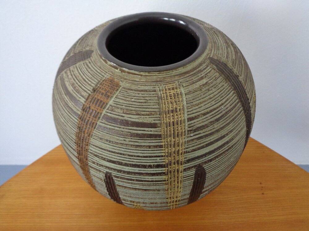 Large German ceramic floor vase, 1960s