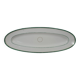 Thick porcelain fish dish