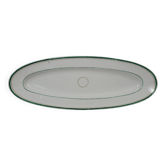 Plat à poisson en porcelaine