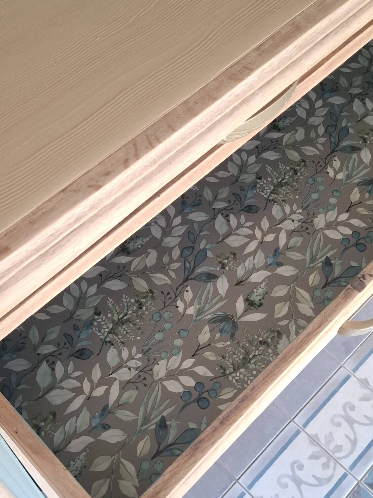 Art deco buffet in raw oak refurbished