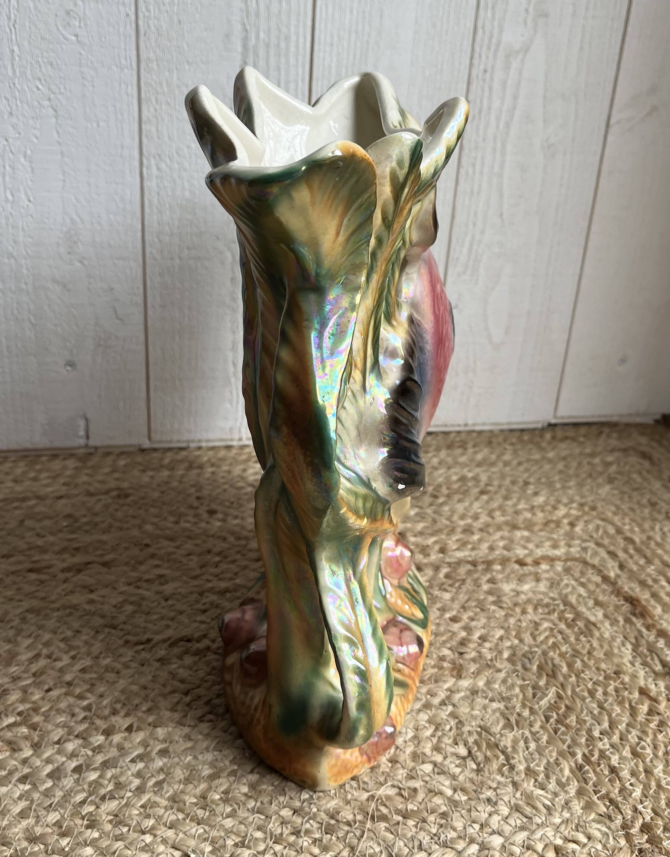 Italian vase in slipware