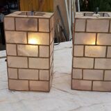 Pair of vintage pendant lights from the 1960s
