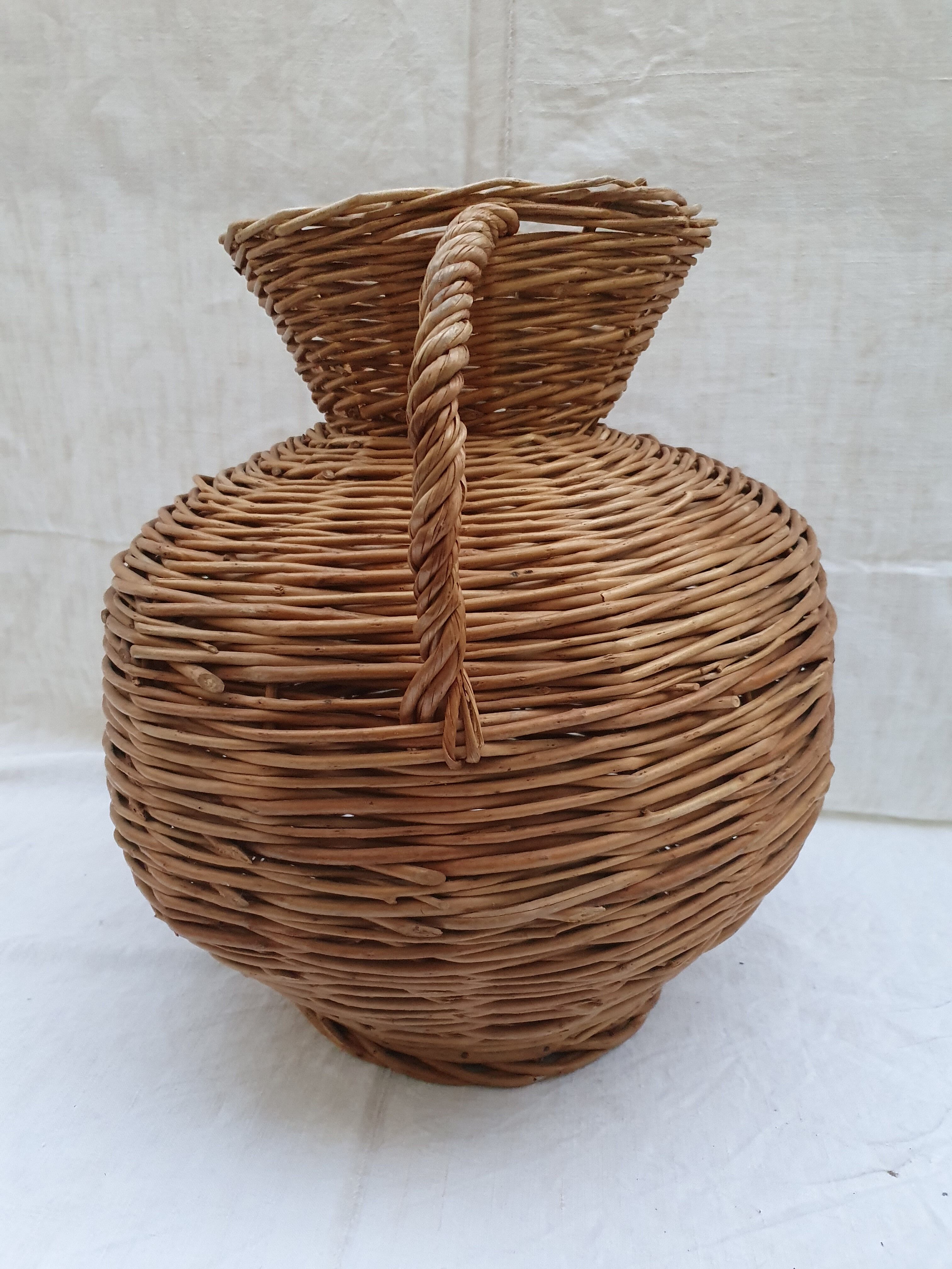 Wicker vase