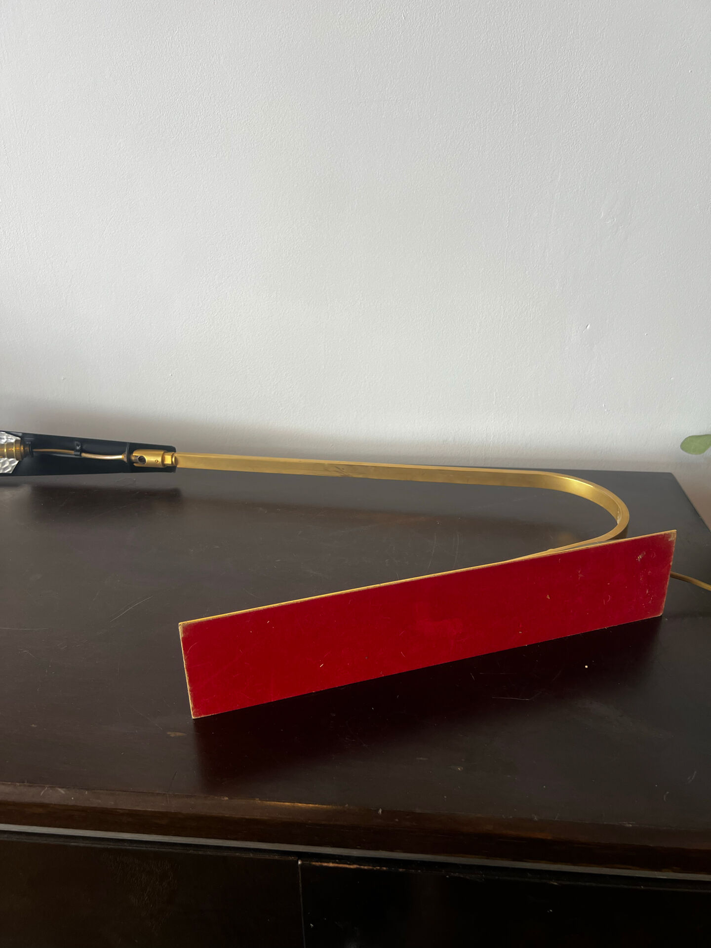 Lampe bureau Italie design 1970 RELCO
