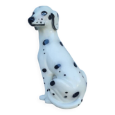 Chien Dalmatien en faience 70’s