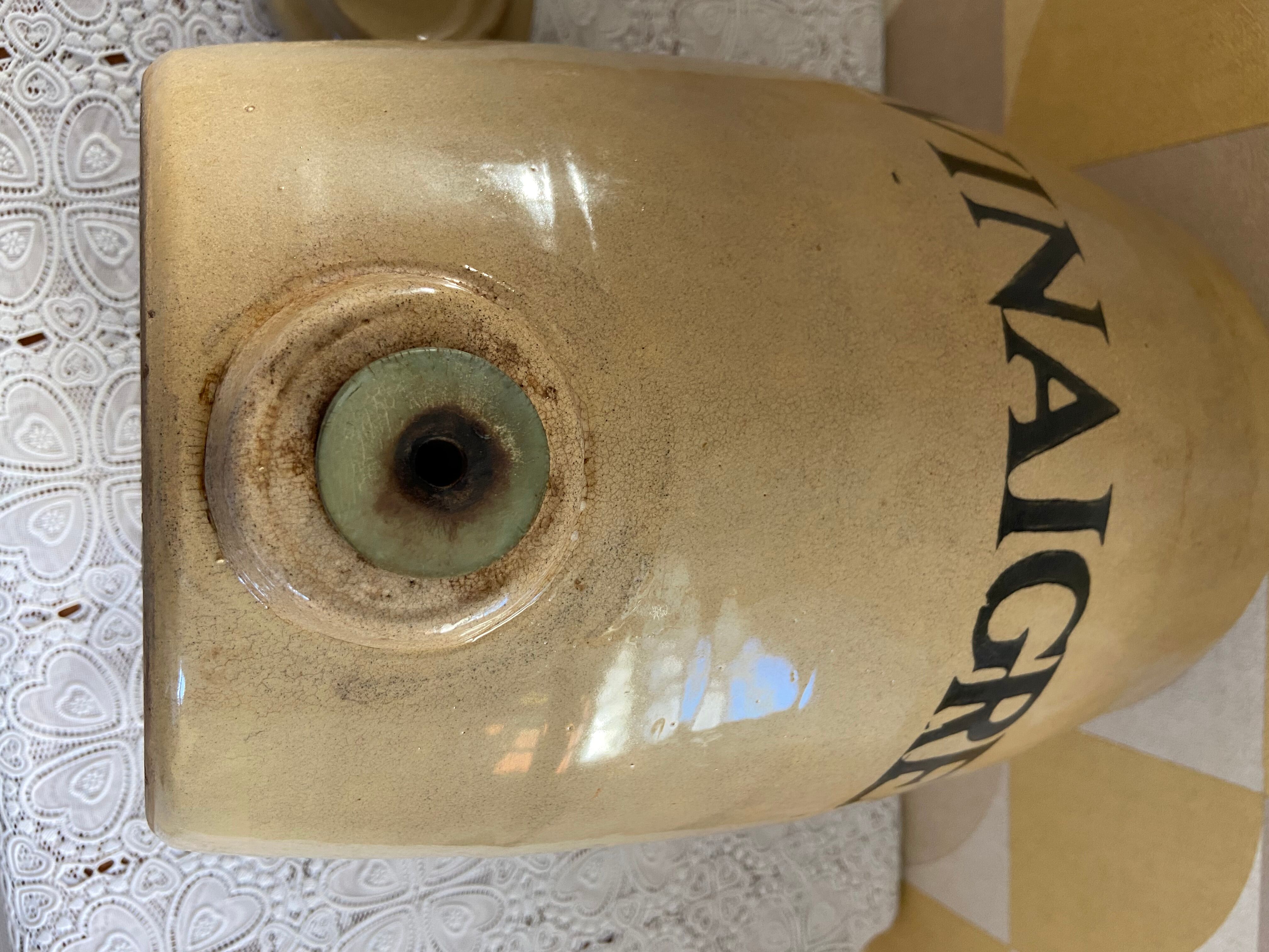 Stoneware Vinegar Pot