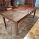 Table de ferme dite "de couvent" en bois fruitier (cerisier ou merisier)
