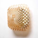 Golden glass ceiling light