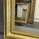 Mirror 111x80 old Louis-Philippe gilding gold leaf very good condition