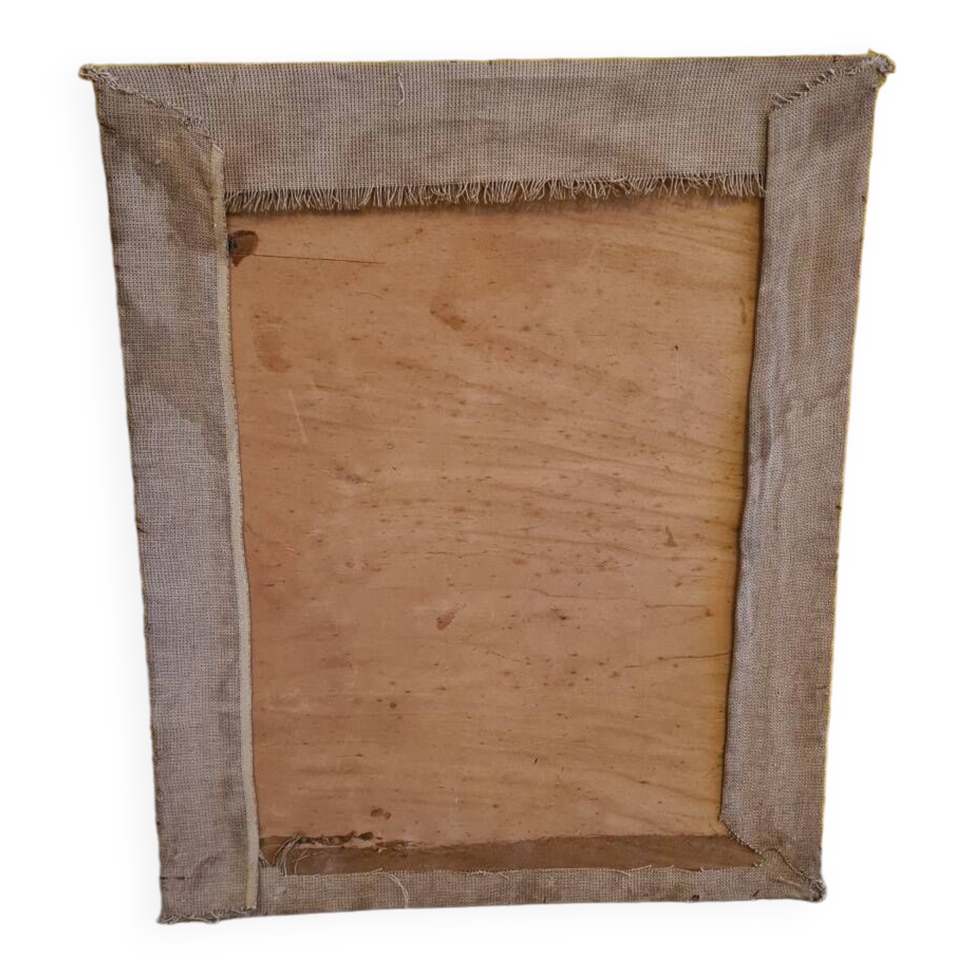 French Gros Point Embroidery on panel 19th Century
