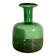 Vintage green bottle glass vase