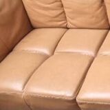Rochebobois leather sofa