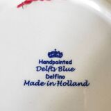 Delft mill and boats plate