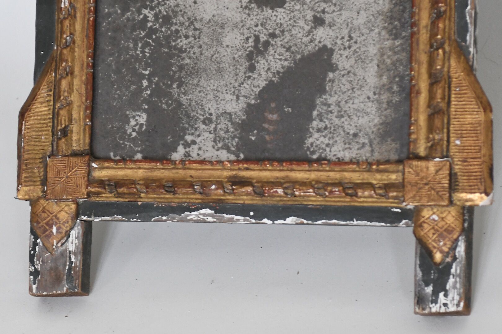 Miroir en bois doré 42X70cm