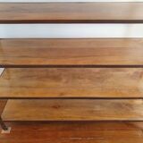 Shelf / bookcase in metal and solid wood