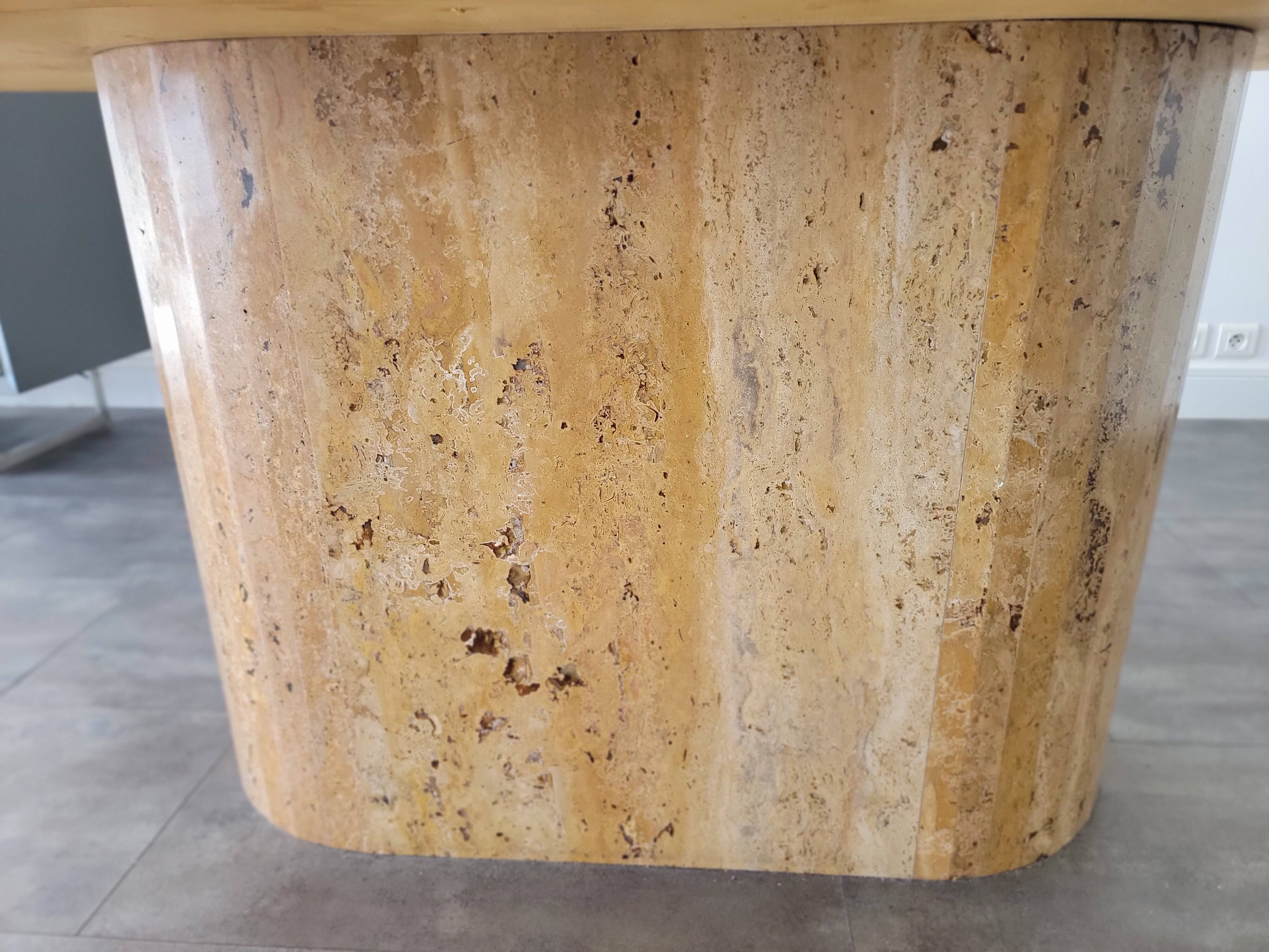 Marble dining table