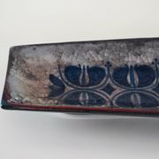 Plat en céramique, design danois, années 1960, designer : Marianne Starck