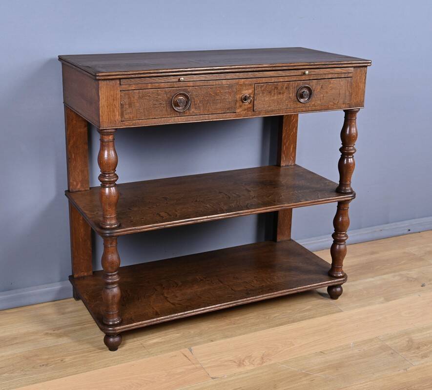 Oak sideboard, Louis-Philippe style – Late 19th century
