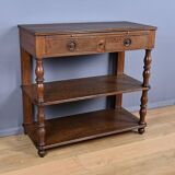 Oak sideboard, Louis-Philippe style – Late 19th century