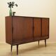 Rosewood highboard, Danish design, 1970s, manufacturer: Omann Jun